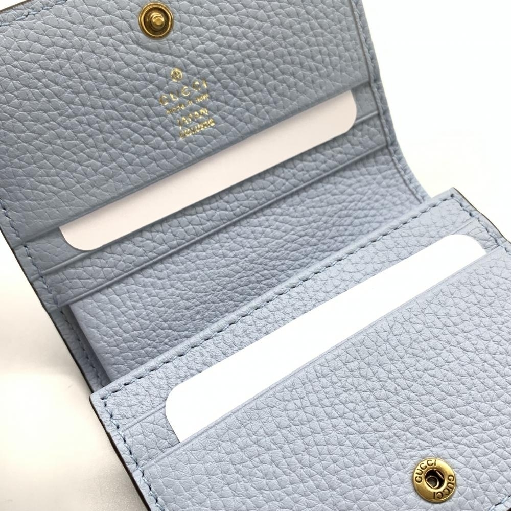 Gucci Interlocking G Python Bifold Wallet Light B… - image 7